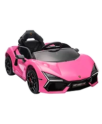 homfan 12v Licensed Lamborghini Revuelto Kids Ride On Car with Dual 25W Motors, Remote Control, Battery Powered Electric Sports Toy for Ages 3 plus