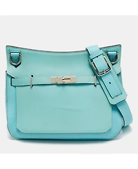 Pre-Owned Hermes Jypsiere Atoll Swift Clemence Leather Shoulder
