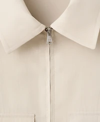 Mango Men's Pockets Regular-Fit Modal Jacket
