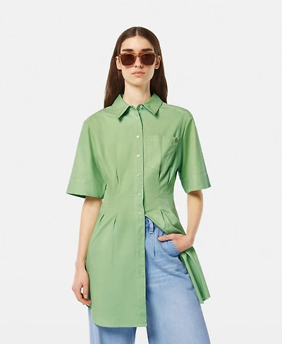 Scotch & Soda Women's Structured Stripe Mini Shirt Dress