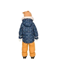 Deux par Toddler Boys ( 2T 3T ) Two Piece Snowsuit Printed Teddy Bears