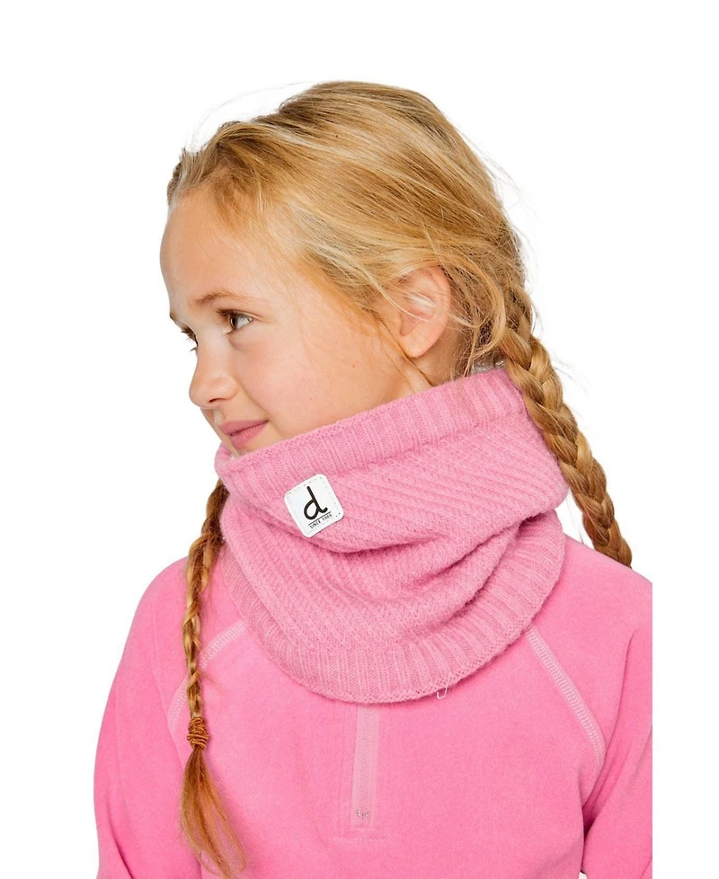 Deux par Deux Toddler Girl's (2-4) Winter Knit Neckwarmer