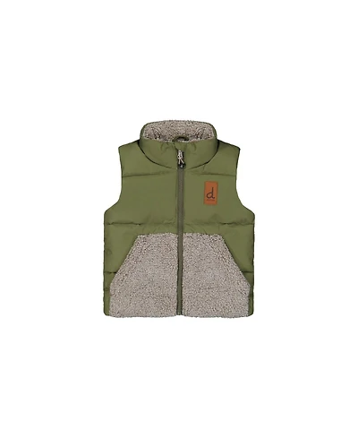Deux par Deux Little and Big Boy (6-14) Sleeveless Mid-Season Vest