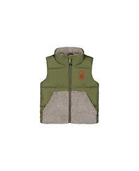 Deux par Deux Little and Big Boy (6-14) Sleeveless Mid-Season Vest