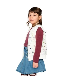 Deux par Toddler Girls (2T-5T) Faux Fur Sleeveless Vest