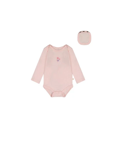 Deux par Baby Girl(3-24months) Cotton Onesie Very Pale