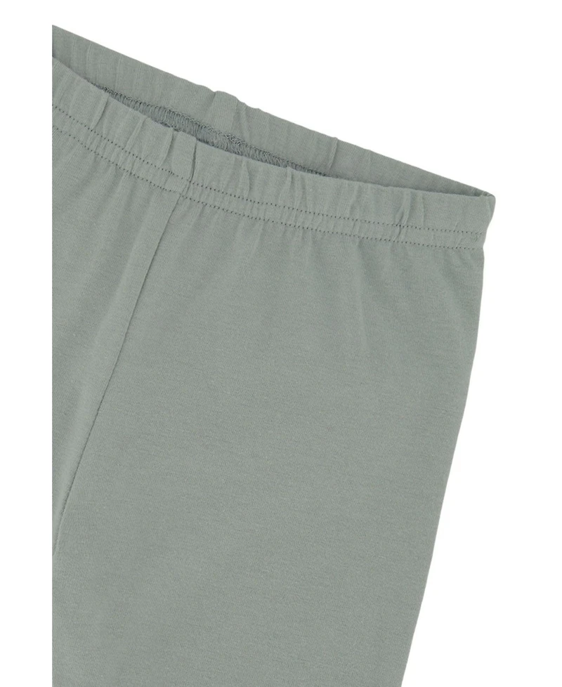 Deux par Deux Baby Girls (12m-24m)Cotton Leggings Sage