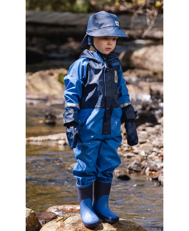 Deux par Toddler Boy ( 2T To 5T ) Rain One Piece