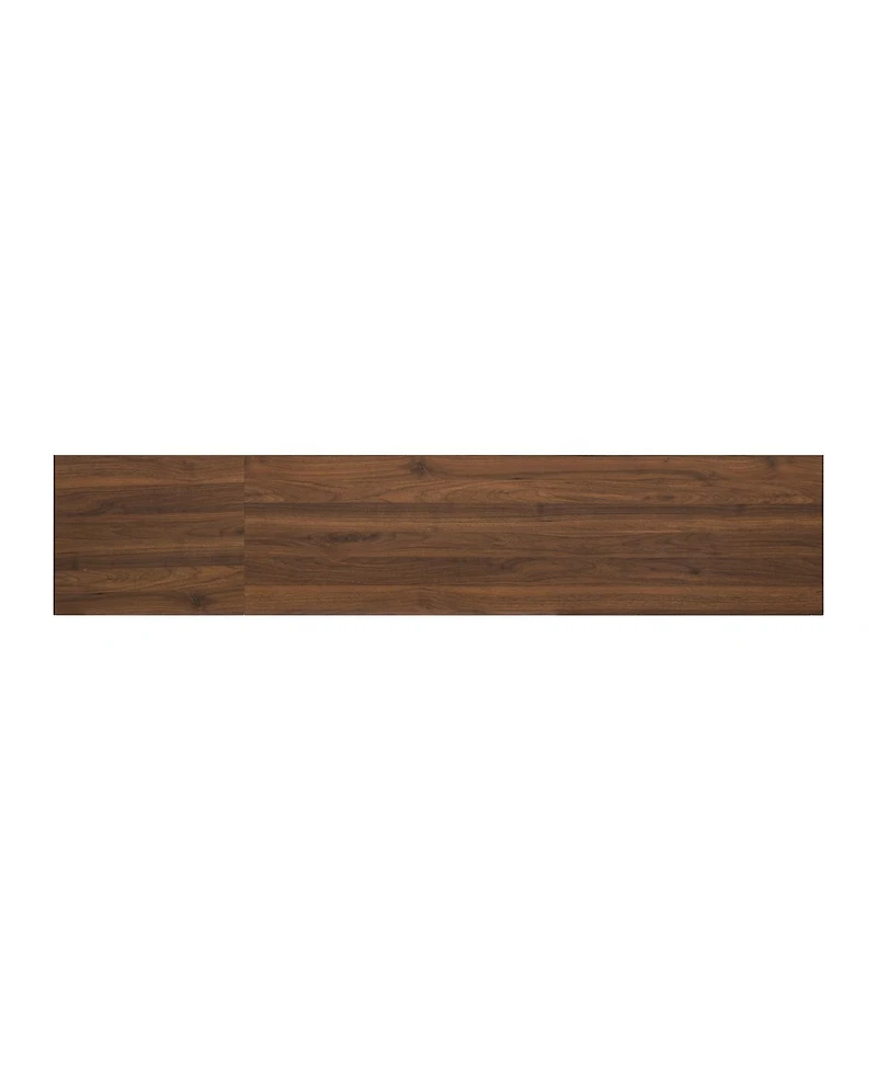 Streamdale Furniture 76" Modern Minimal Glass-Door Tv Stand for TVs up to 85
