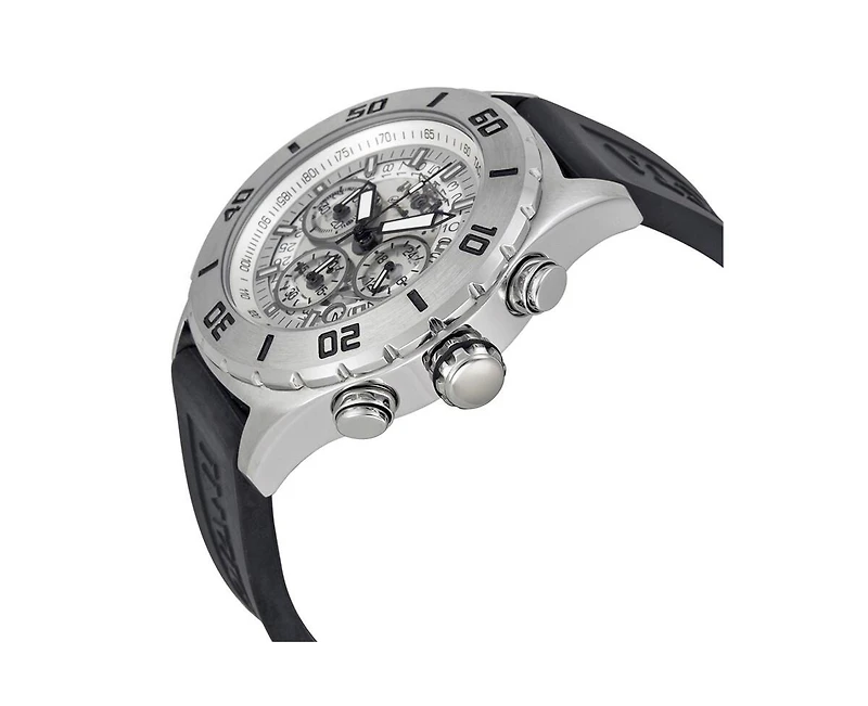 Invicta Men's 7376 Signature Quartz Chronograph Silver Dial Watch