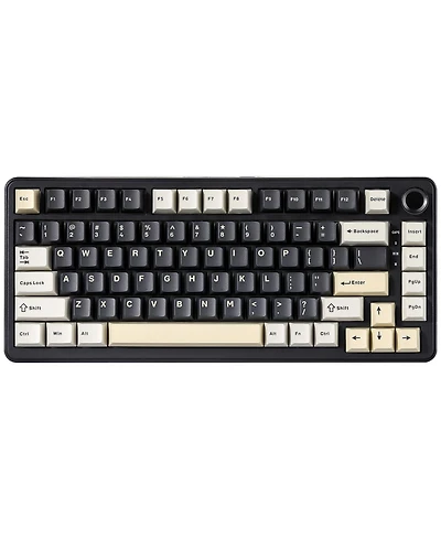 Lisen B75RGB Milk V2 Pbt Keycap Set for Mechanical Keyboards