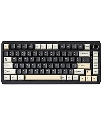 Lisen B75RGB Milk V2 Pbt Keycap Set for Mechanical Keyboards