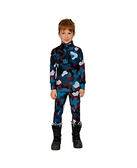 Deux par Little and Big Boy(6-14) Two Piece Thermal Underwear Camouflage Print