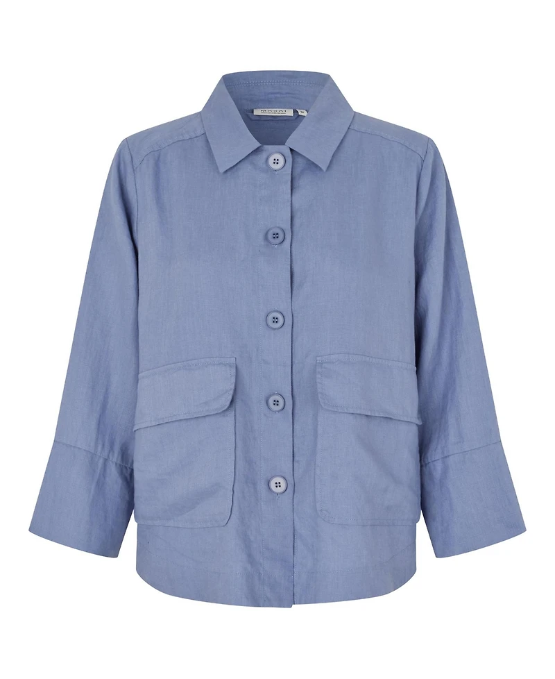 Masai Copenhagen Women's MaJurelle Linen Overshirt