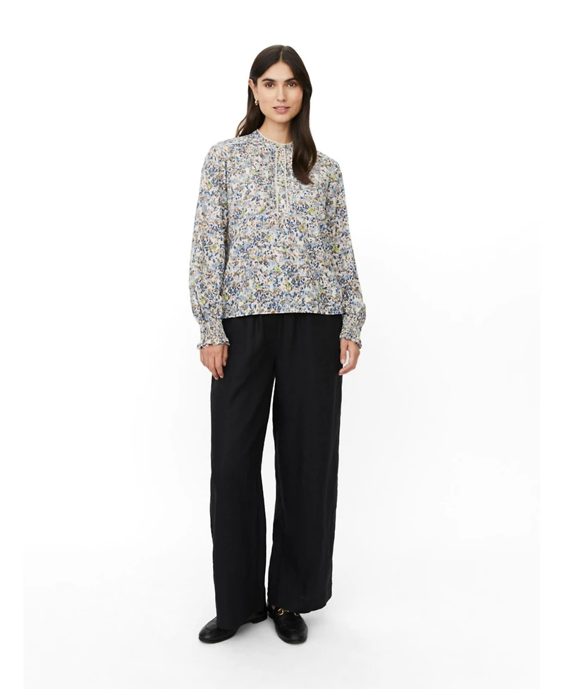 Masai Copenhagen Women's MaDionelle Floral Print Blouse