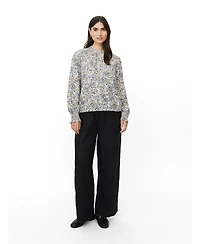 Masai Copenhagen Women's MaDionelle Floral Print Blouse