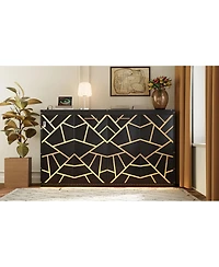 Streamdale Furniture Modern Murphy Bed with Led, Usb