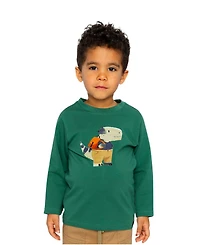 Deux par Baby Boy 12M-24 M Long Sleeve Cotton T-Shirt