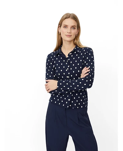 Masai Copenhagen Women's MaIviona Polka Dot Shirt