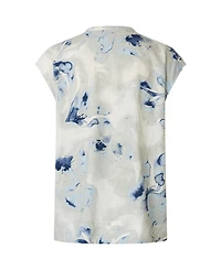 Masai Copenhagen Women's Maelphira Floral Cap Sleeve Top