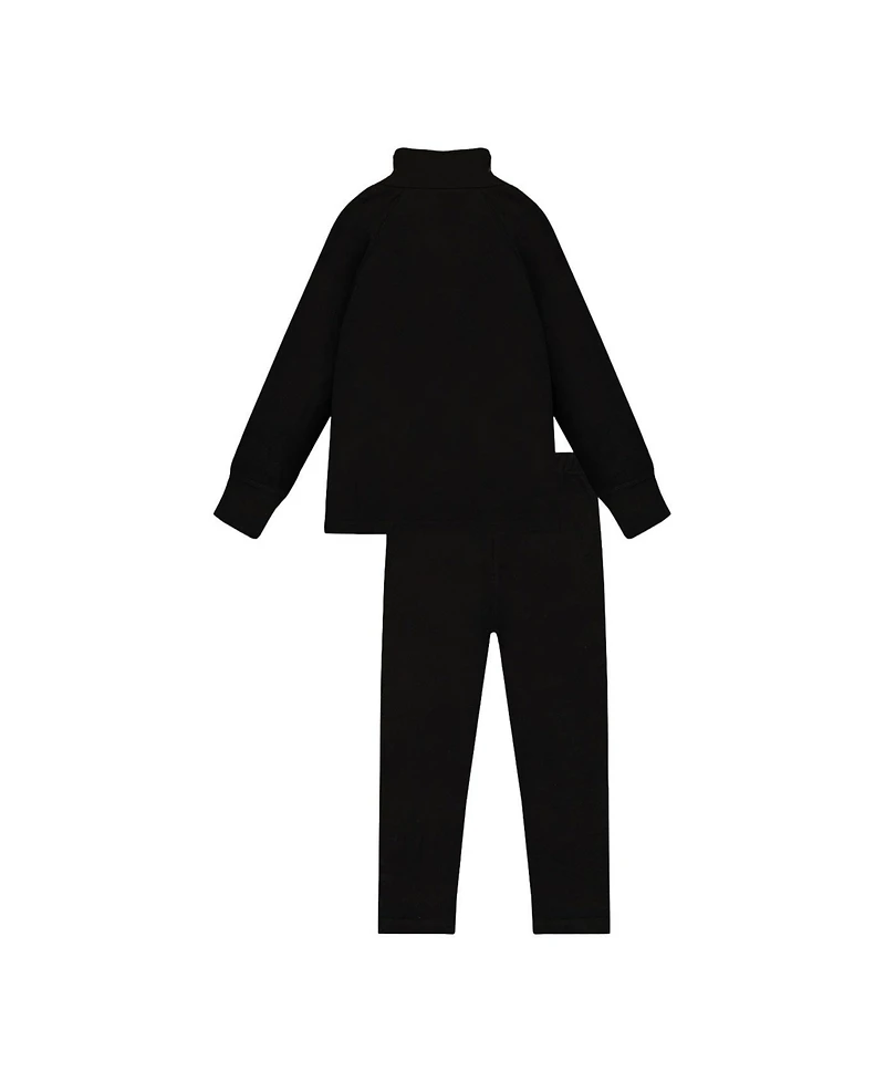 Deux par Deux Toddler Unisex (2T-5T) Two Piece Thermal Underwear set