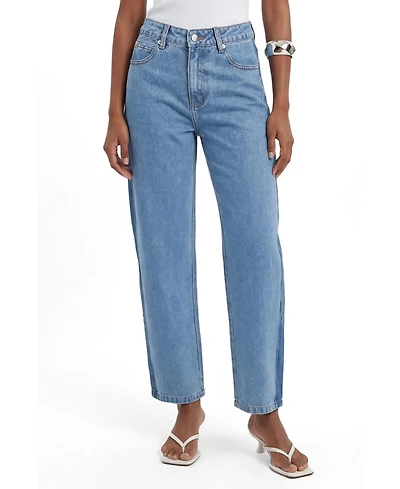 Karen Millen Women's Barrel Leg Jeans