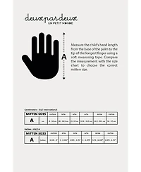 Deux par Deux Baby Unisex (12-24) Play Winter Mittens