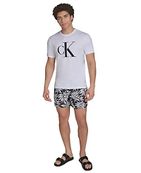Calvin Klein Men's Logo Short-Sleeve Rash Guard