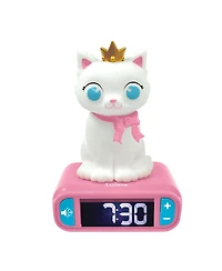 Lexibook, Kitten Digital Alarm Clock for kids with Night Light Snooze, Childrens Clock, Luminous Cat, RL800KT