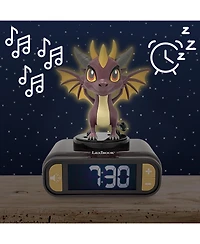 Lexibook , Alarm Clock, Dragon Night Light with Sound Effects, RL800DRA
