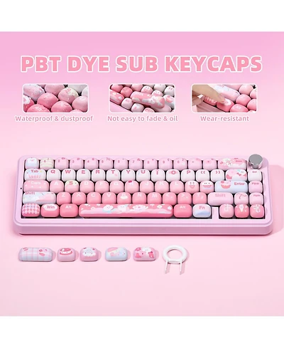 Lisen Cherry Profile Keycap Set for Mechanical Keyboards