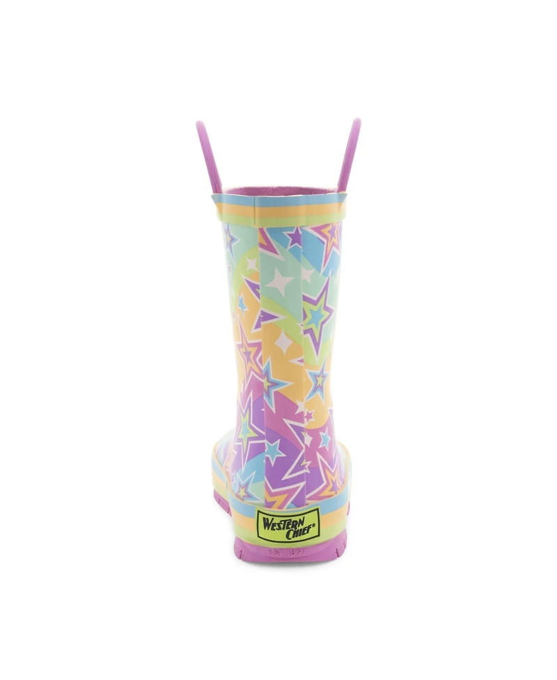 Western Chief Kids ( 1 to 13 ) Galaxy Sparkle Rain Boot