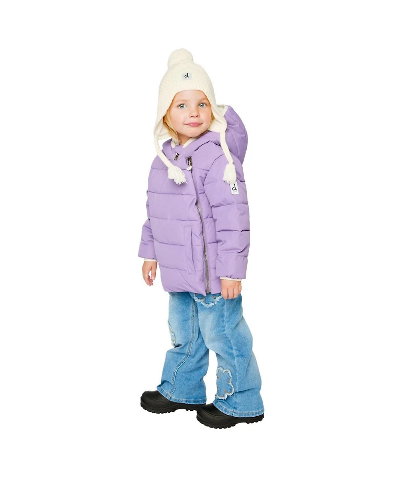 Deux par Toddler Girls (2-5) Winter Jacket Adapted for Car Seats
