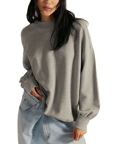 Free People Women's Palm Springs Mock Neck Top