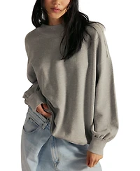Free People Women's Palm Springs Mock Neck Top