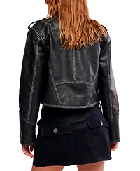 Free People Women's Utility A-Line Mini Skirt