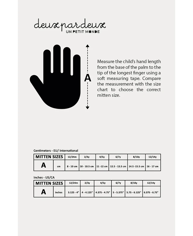 Deux par Deux Baby Girls (12m-24m) Play Winter Mittens Pinkish