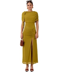 Ivy Mesh Midi Dress