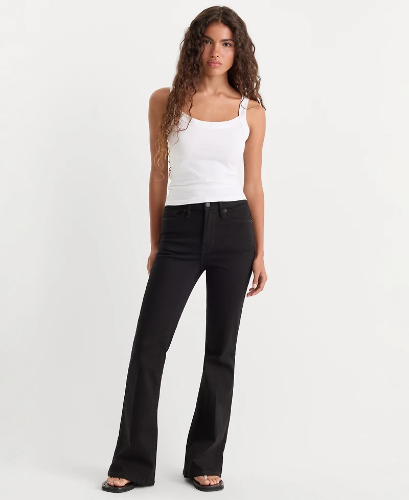 Good American Women's Never Fades Flared Jeans