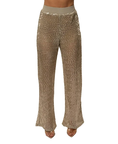 Jluxlabel Women's High Seas Sequin Pant