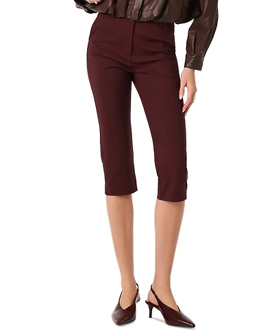 Astr the Label Women's Cardin High-Rise Capri Pants