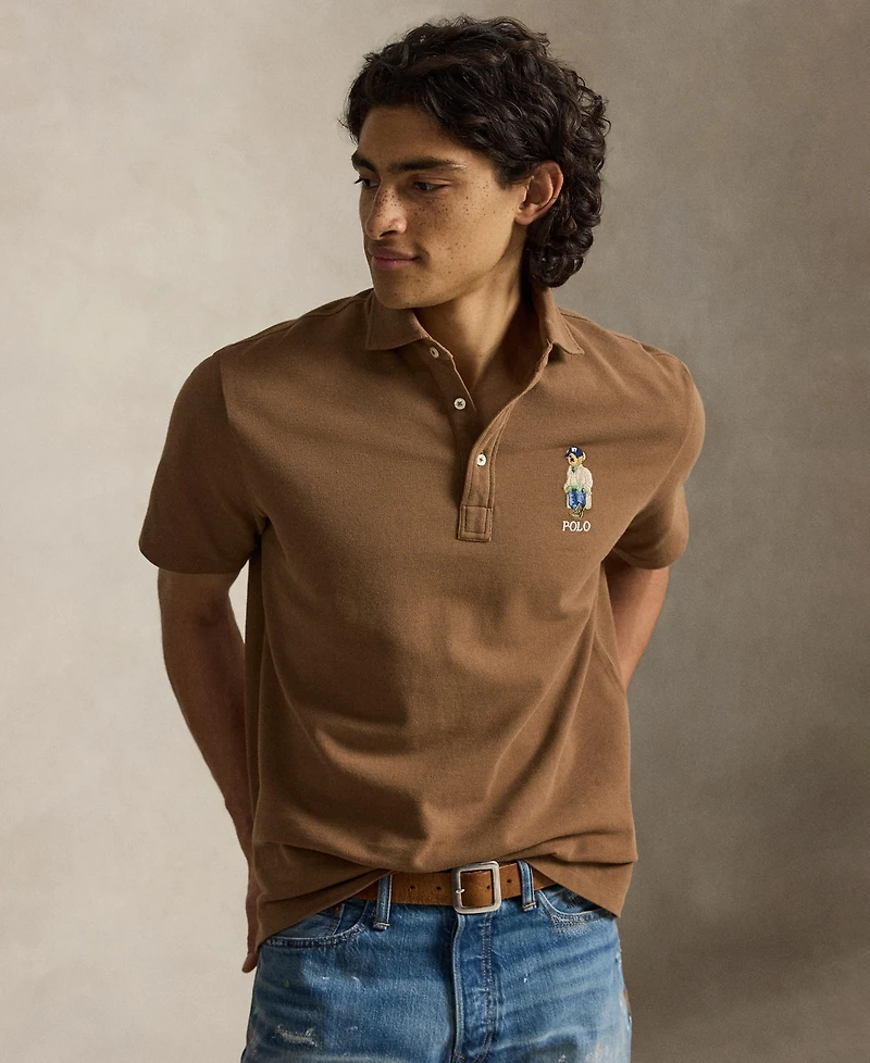 Polo Ralph Lauren Men's Classic-Fit Bear Mesh Shirt