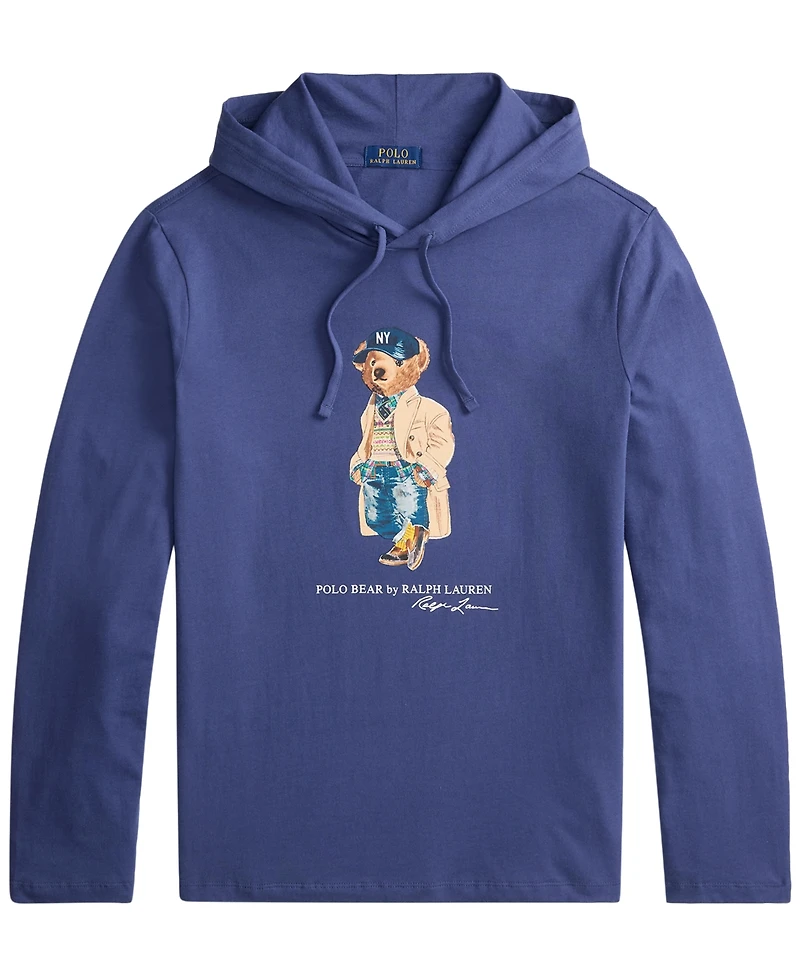 Polo Ralph Lauren Men's Bear Jersey Hooded Sweatshirt