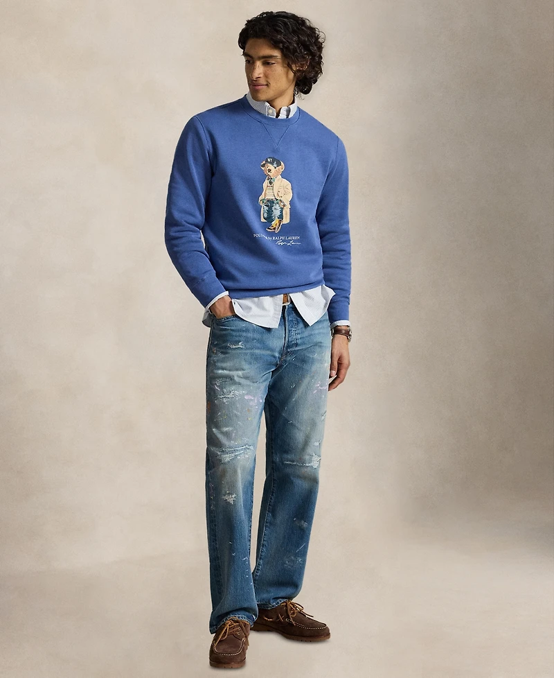 Polo Ralph Lauren Men's Bear Fleece Sweatshirt - Bastille Blue