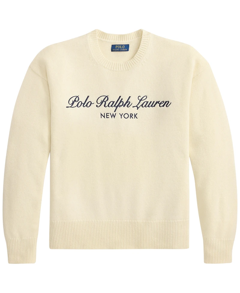 Polo Ralph Lauren Men's Regular-Fit Logo Wool-Cotton Sweater
