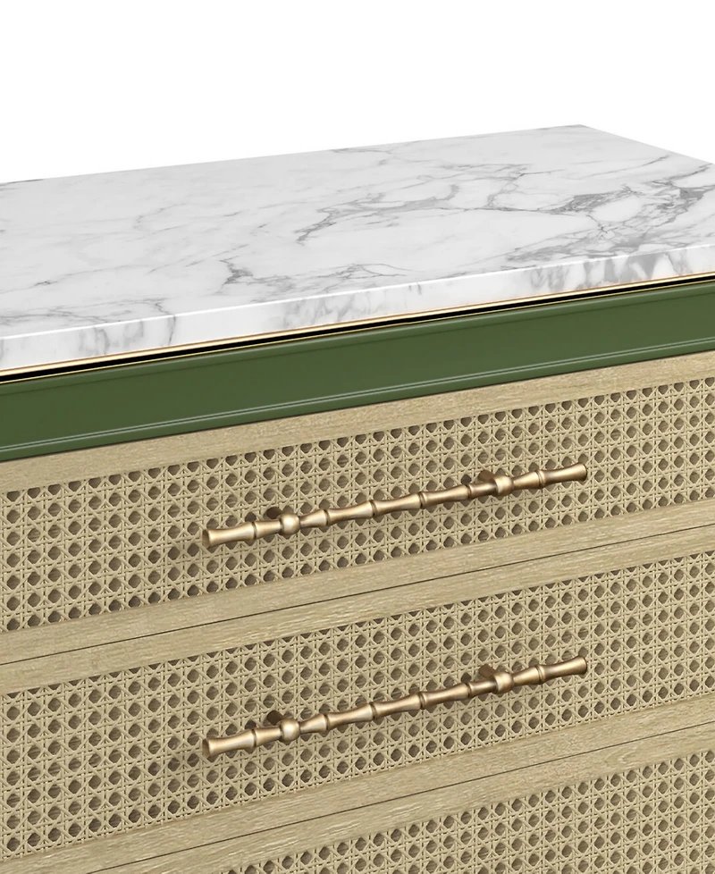 A.r.t. Furniture Eave 46" Marble Top Accent Chest