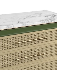 A.r.t. Furniture Eave 46" Marble Top Accent Chest