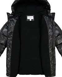 Calvin Klein Girls' 4-6X Hooded Puffer Jacket