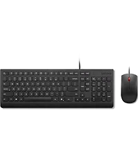 Lenovo Ai Wired Usb Full-Size Ambidextrous Keyboard and Mouse Combo Compatible with Windows