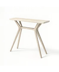 Sunset Living Furniture Cross Leg Console Table (45.5in / 1160mm), Wirebrush